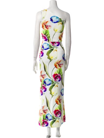 Chiara Boni Floral Print Long Dress