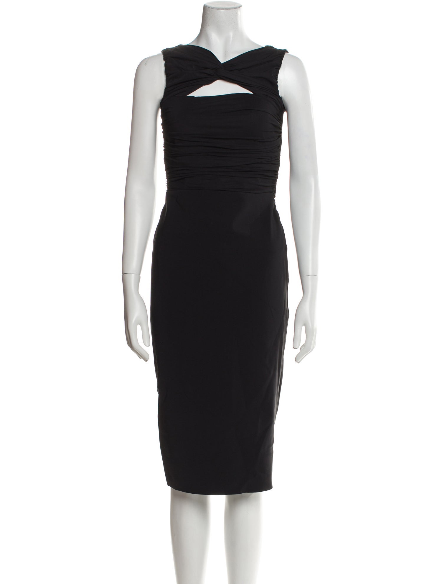 Chiara Boni V-Neck Mini Dress