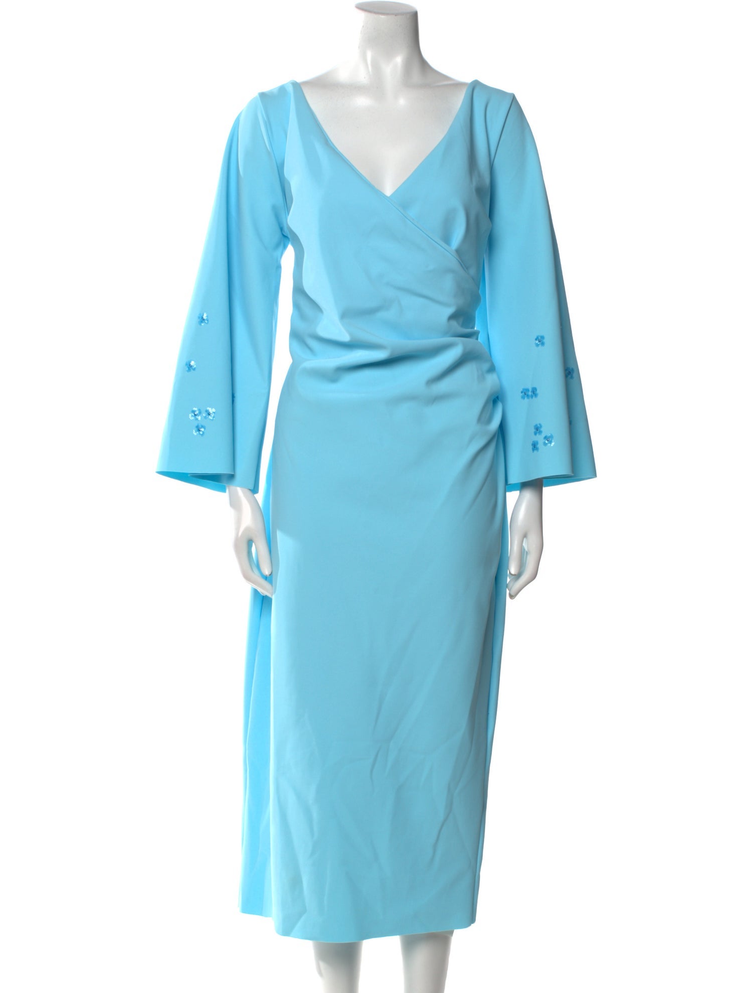 Chiara Boni V-Neck Midi Length Dress w/ Tags