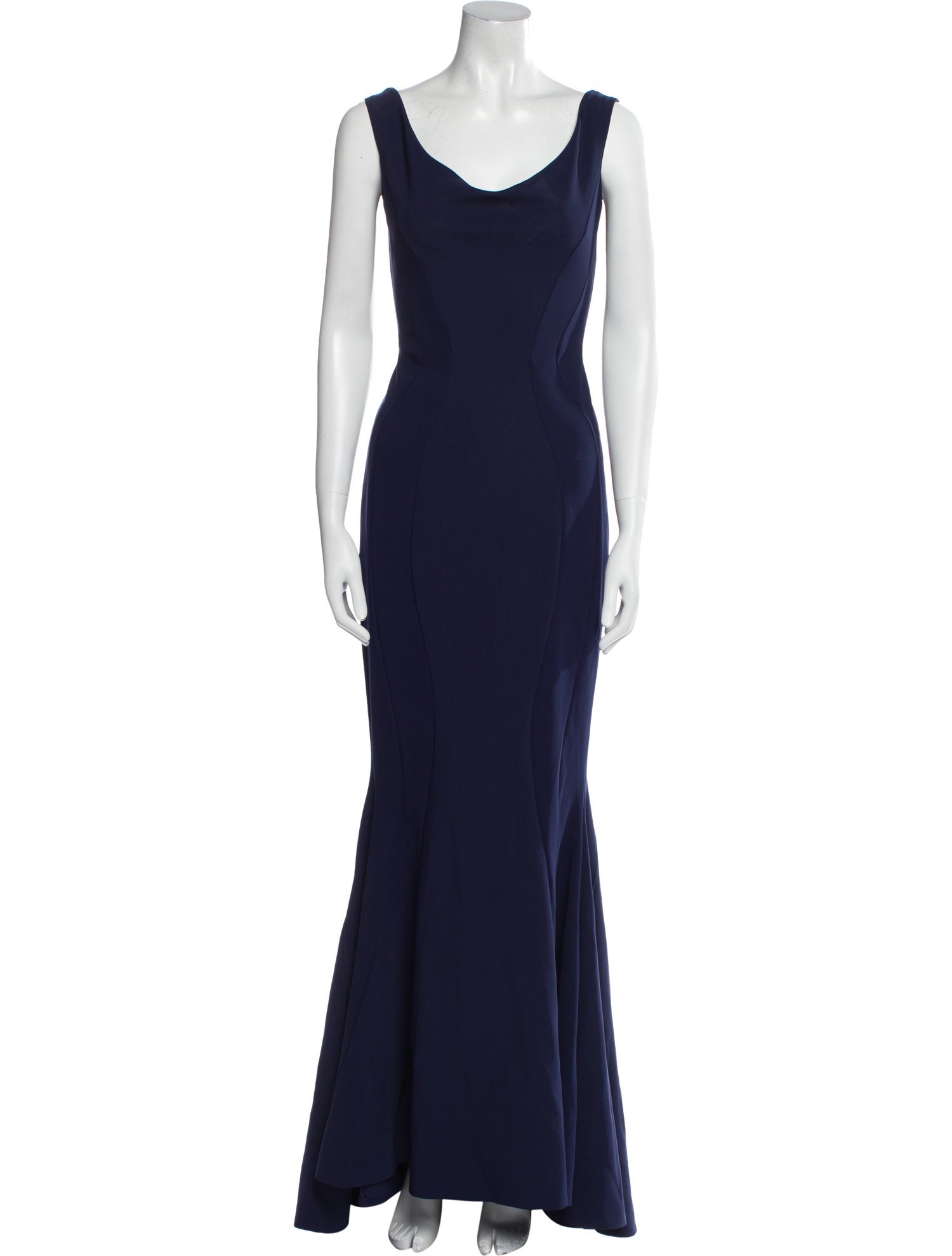 Chiara Boni Scoop Neck Long Dress