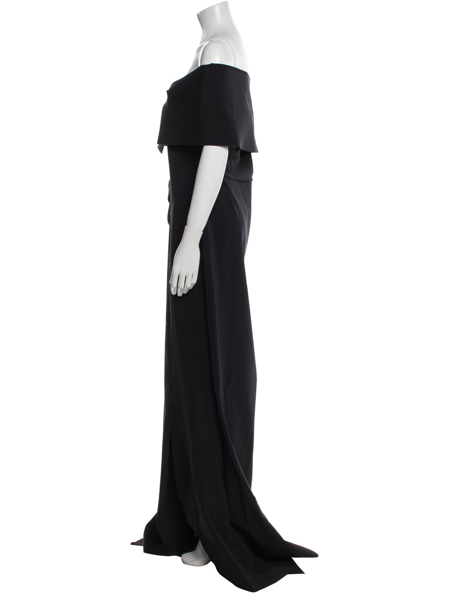 Chiara Boni Off-The-Shoulder Long Dress