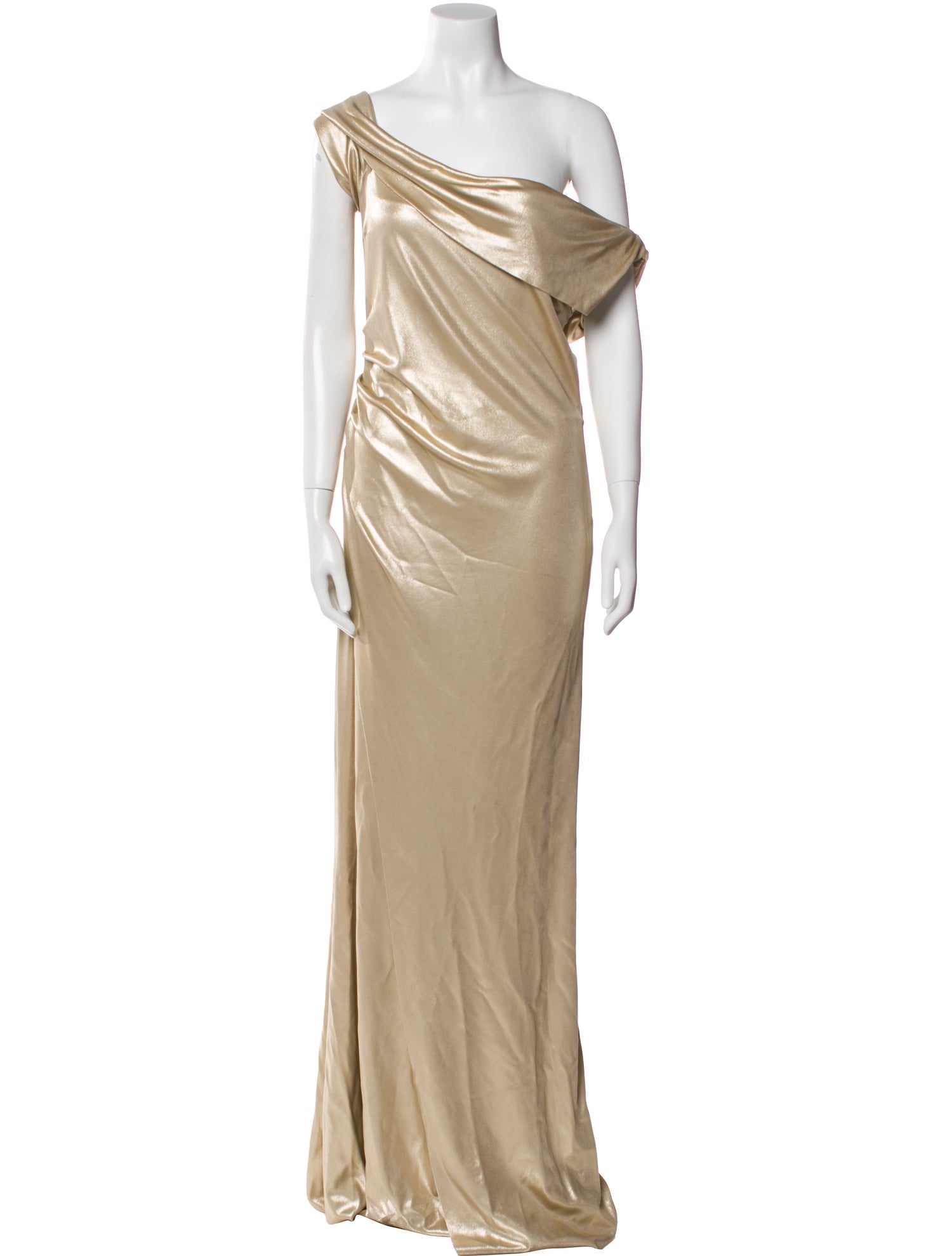 Chiara Boni One-Shoulder Long Dress w/ Tags