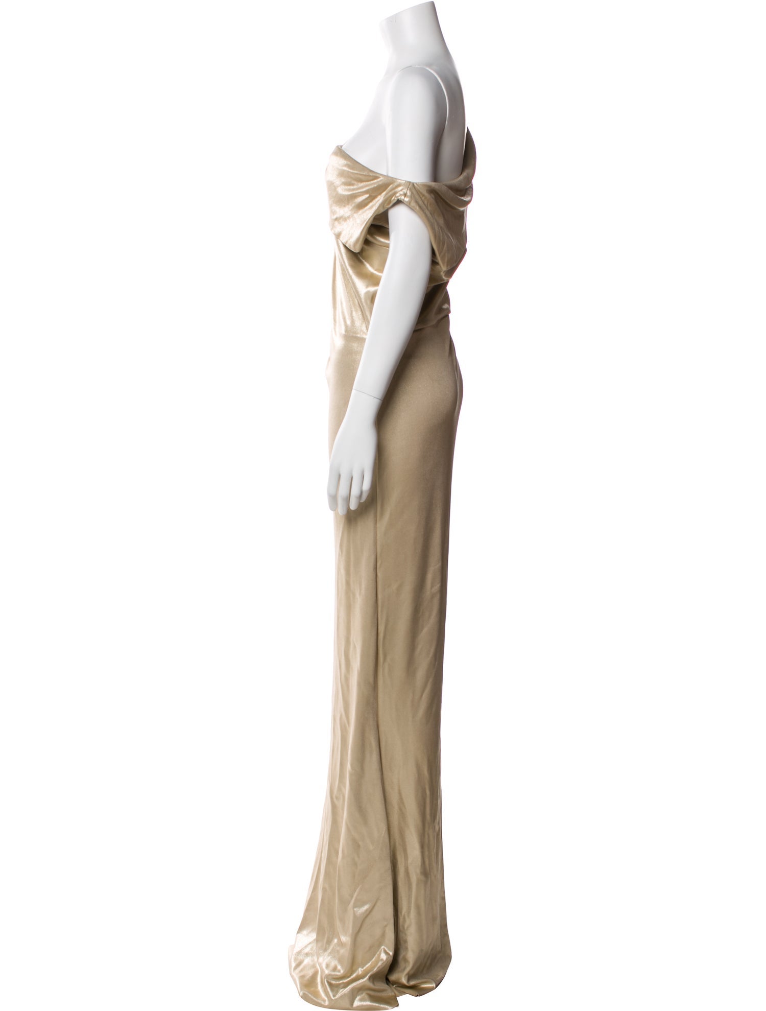 Chiara Boni One-Shoulder Long Dress w/ Tags
