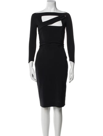 Chiara Boni Nylon Knee-Length Dress