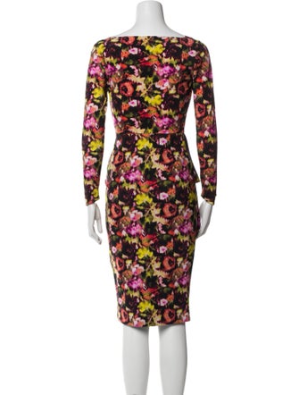Chiara Boni Floral Print Knee-Length Dress