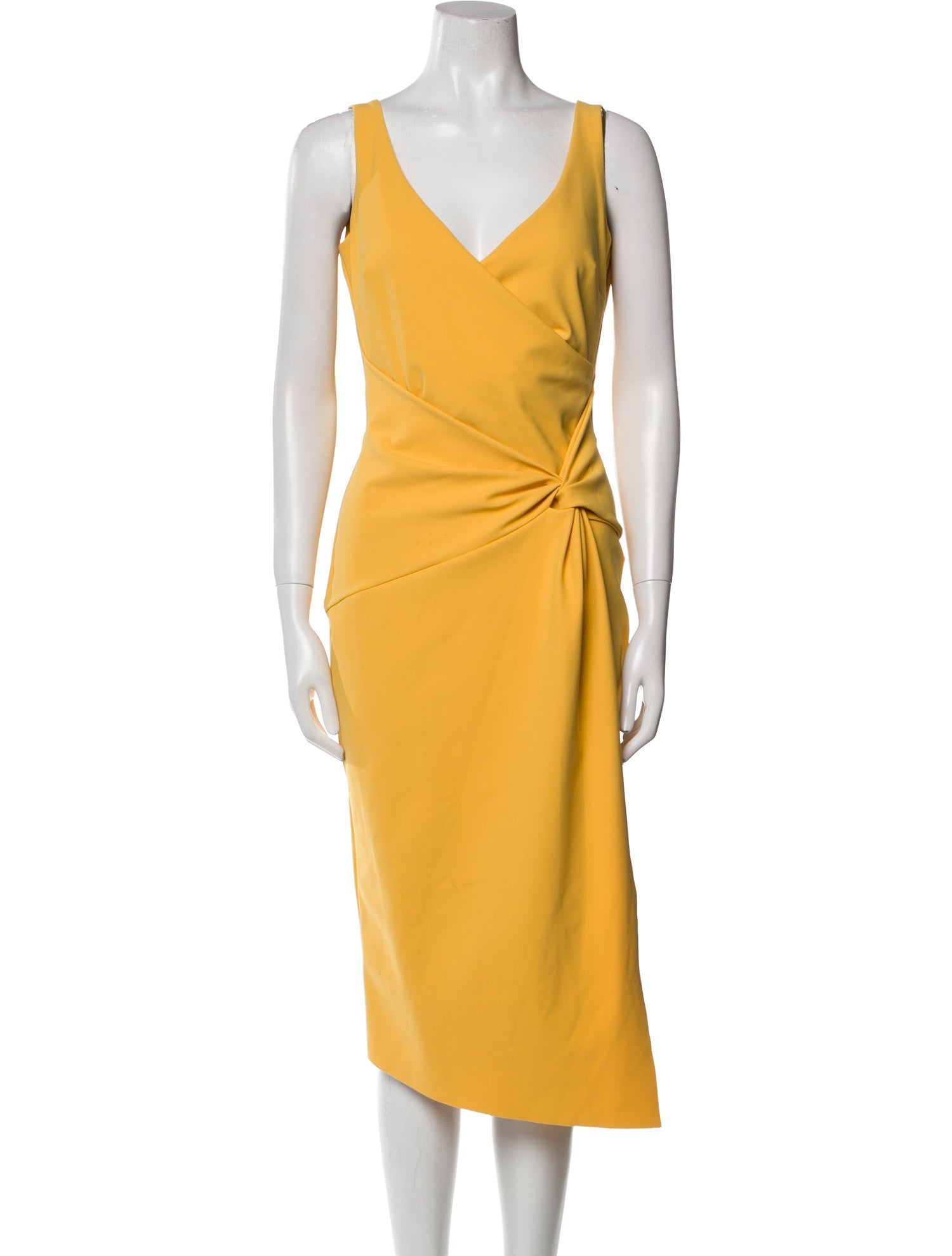 Chiara Boni V-Neck Midi Length Dress