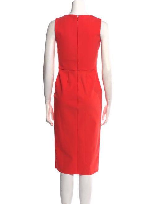 Chiara Boni Square Neckline Midi Length Dress