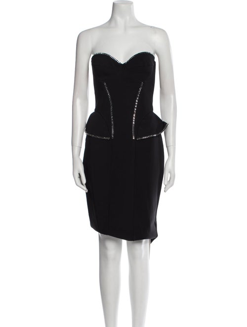 Chiara Boni Strapless Mini Dress