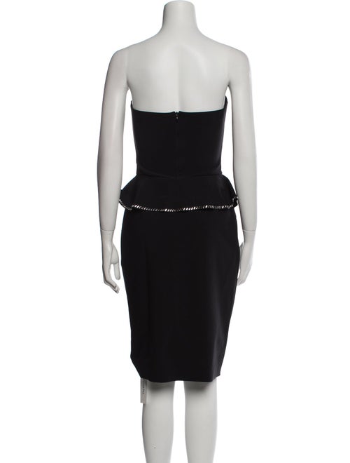 Chiara Boni Strapless Mini Dress