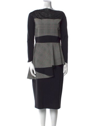 Chiara Boni Printed Midi Length Dress