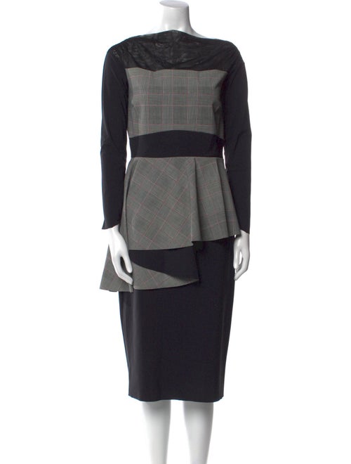 Chiara Boni Printed Midi Length Dress