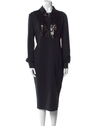 Chiara Boni Nylon Midi Length Dress