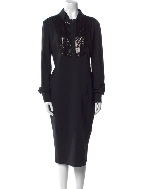 Chiara Boni Nylon Midi Length Dress