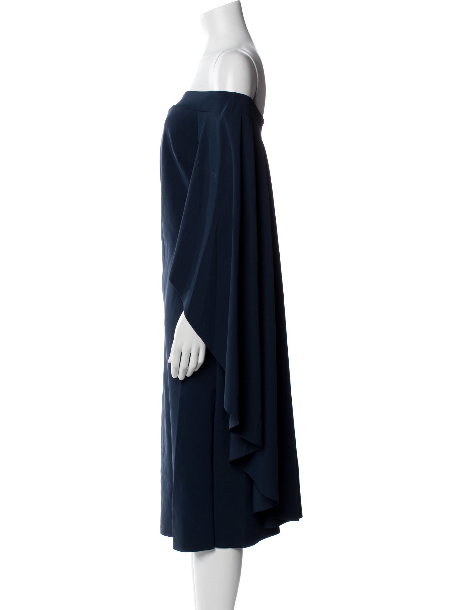 Chiara Boni Off-The-Shoulder Knee-Length Dress