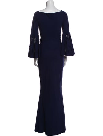 Chiara Boni V-Neck Long Dress