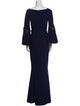 Chiara Boni V-Neck Long Dress