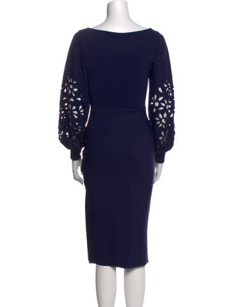 Chiara Boni V-Neck Midi Length Dress