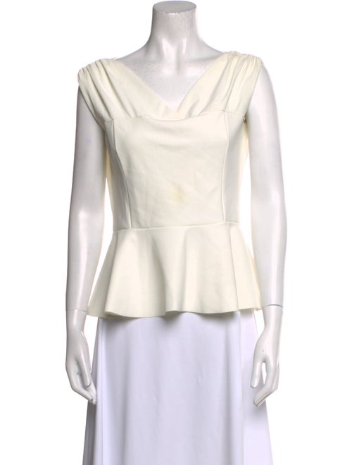 Chiara Boni Cowl Neck Sleeveless Top