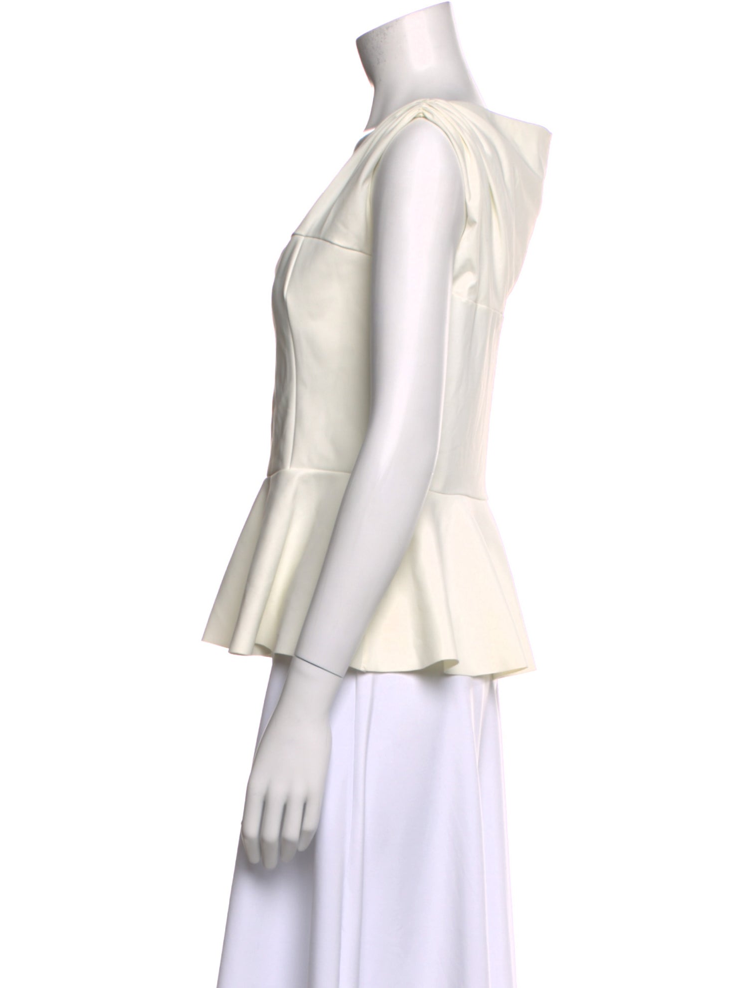 Chiara Boni Cowl Neck Sleeveless Top