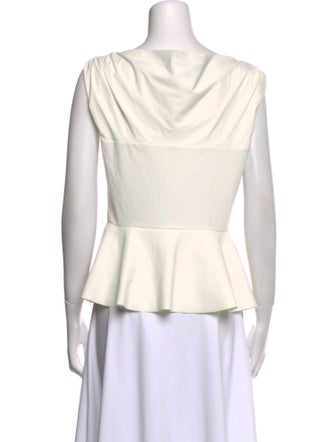 Chiara Boni Cowl Neck Sleeveless Top