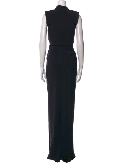 Chiara Boni V-Neck Long Dress