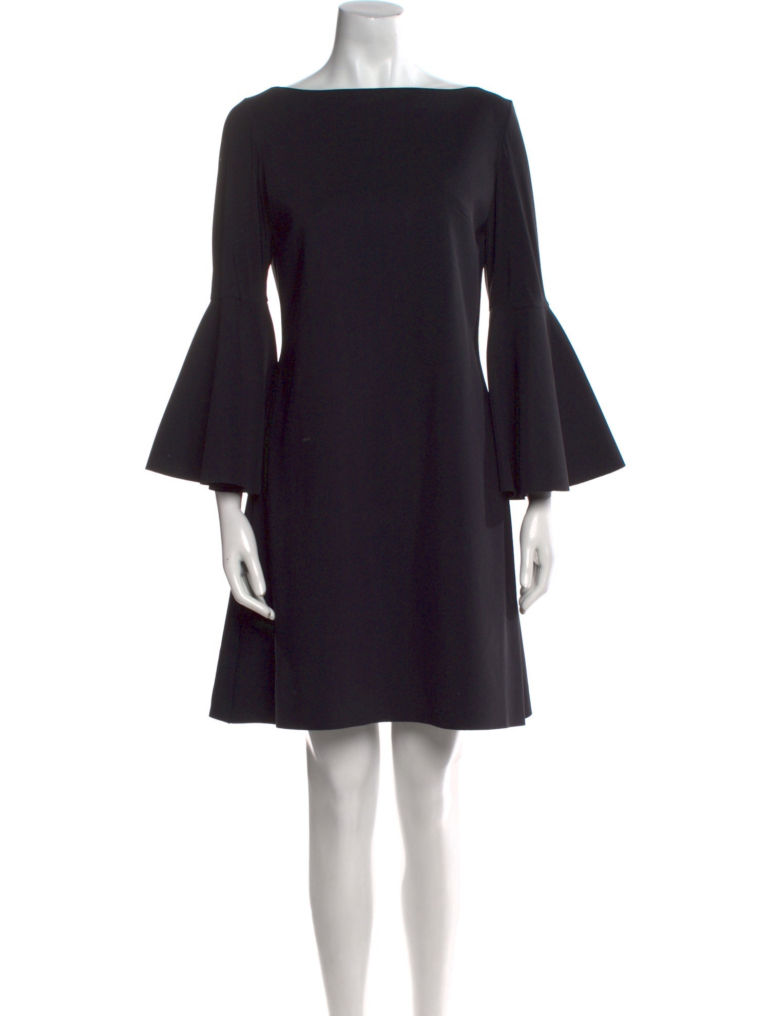 Chiara Boni Bateau Neckline Mini Dress