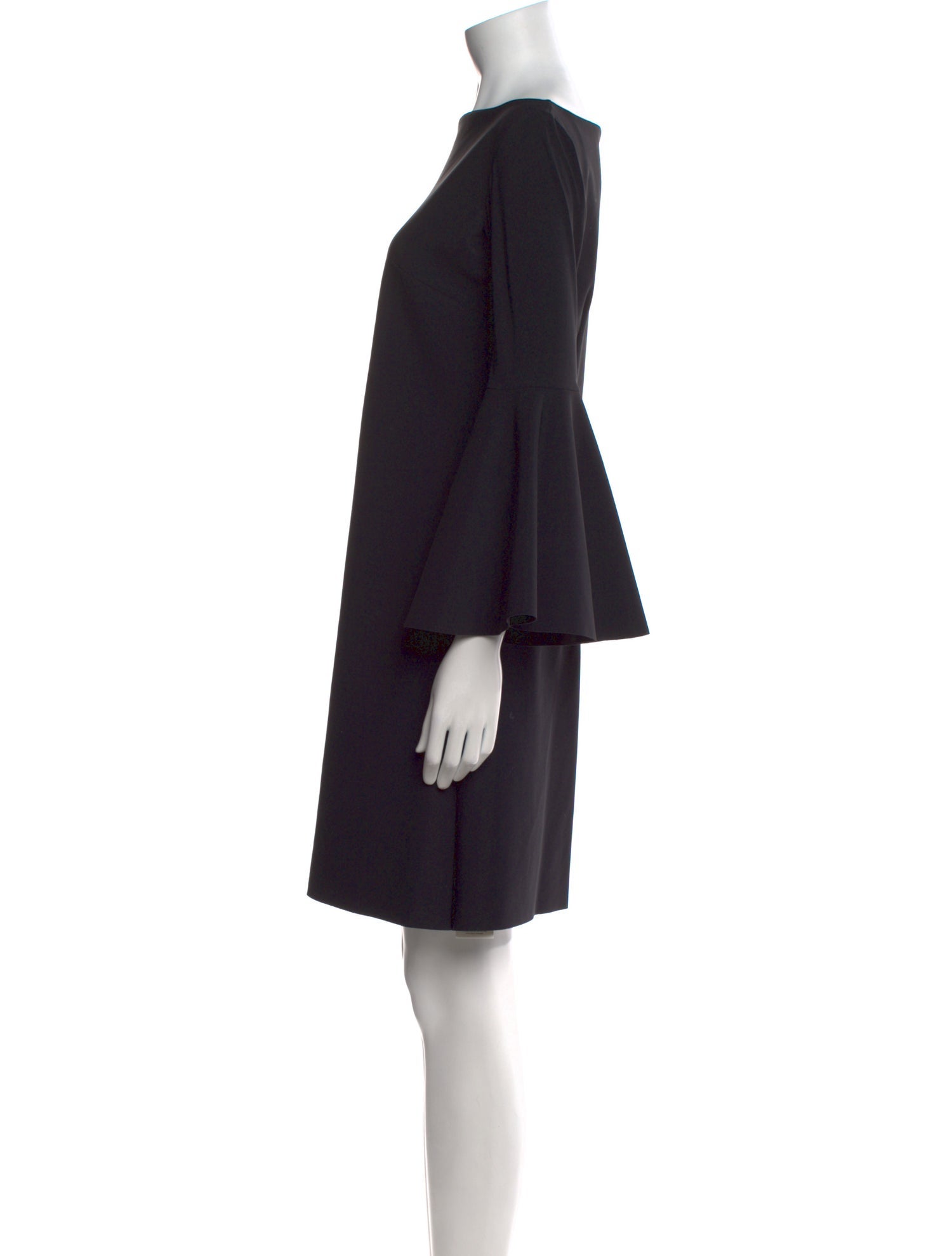 Chiara Boni Bateau Neckline Mini Dress