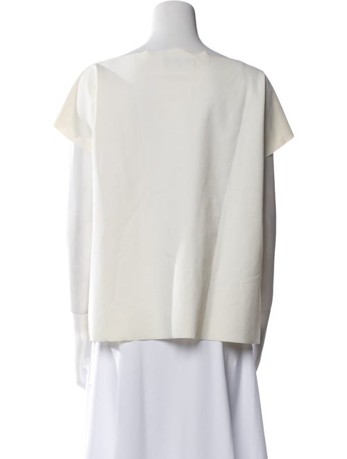 Chiara Boni Bateau Neckline Short Sleeve T-Shirt
