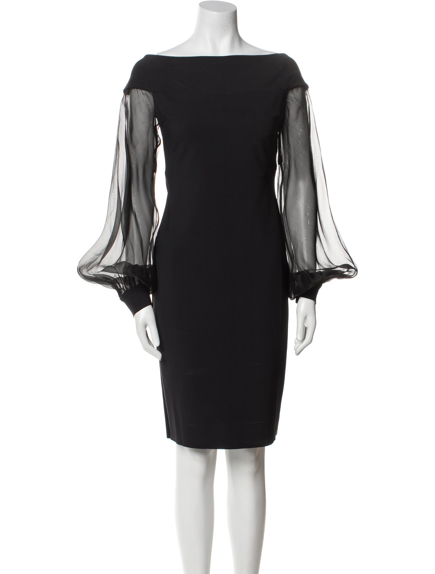 Chiara Boni Bateau Neckline Knee-Length Dress