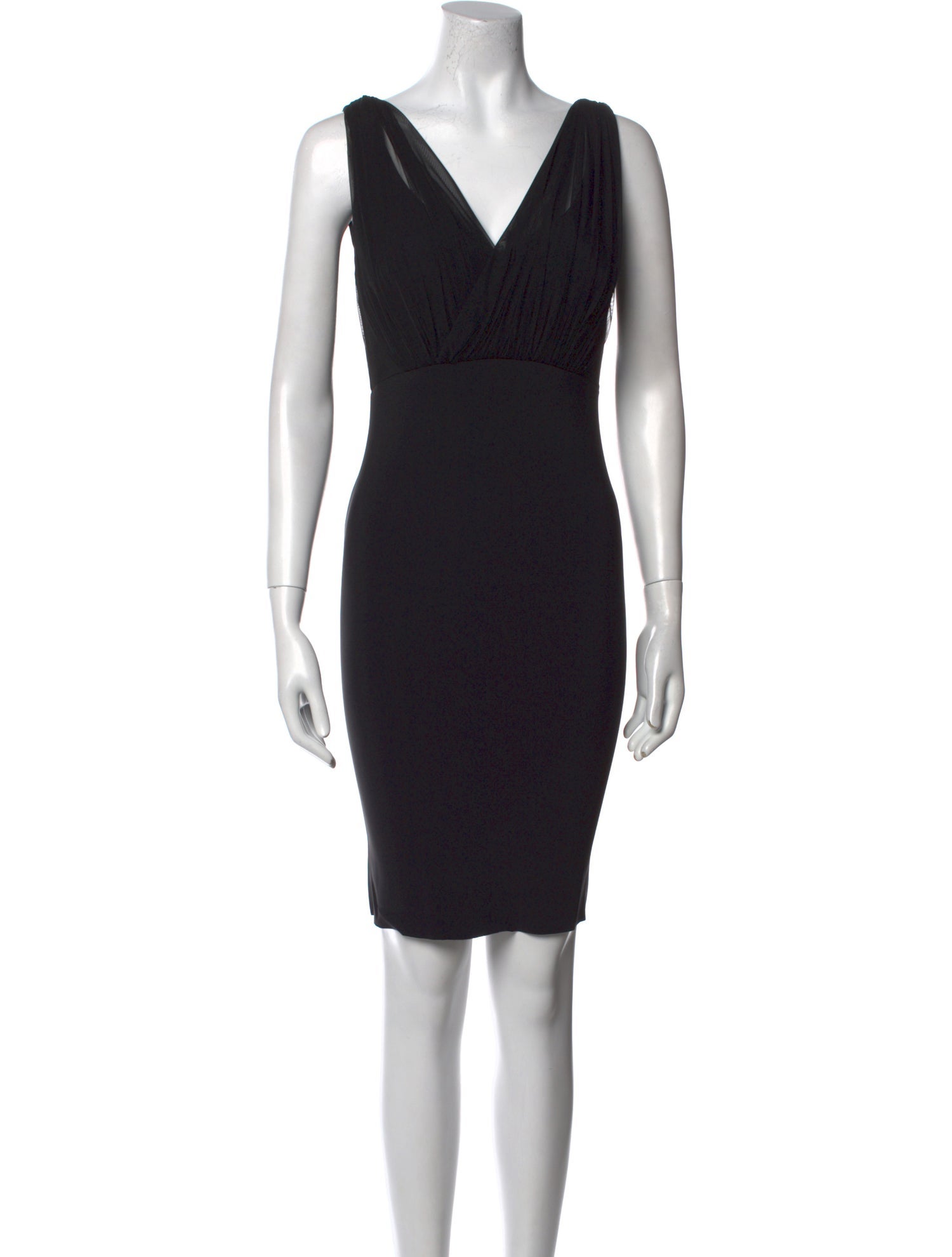 Chiara Boni V-Neck Mini Dress