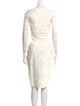 Chiara Boni Cowl Neck Knee-Length Dress