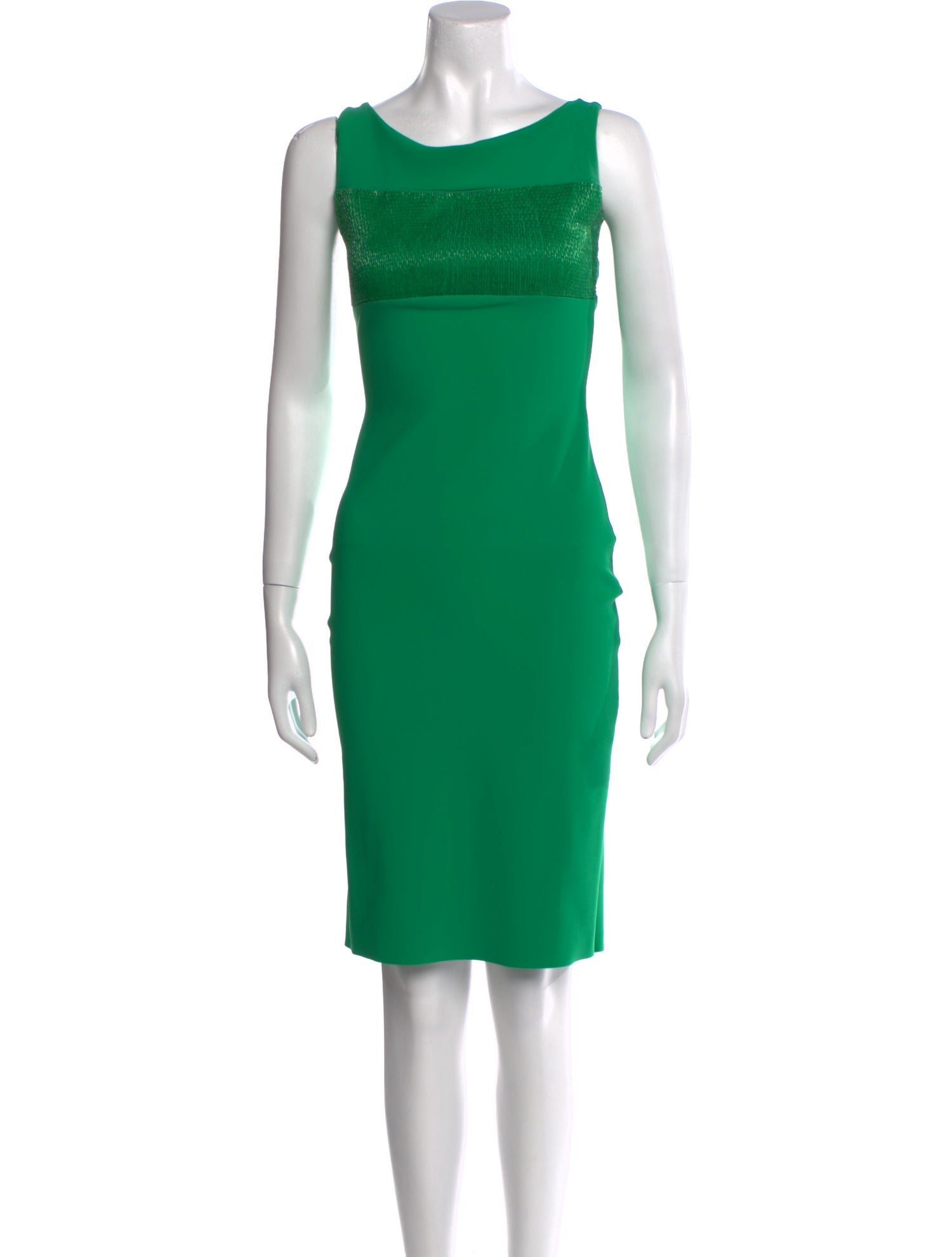 Chiara Boni Bateau Neckline Knee-Length Dress