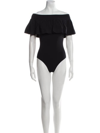 Chiara Boni Cutout Accent One-Piece