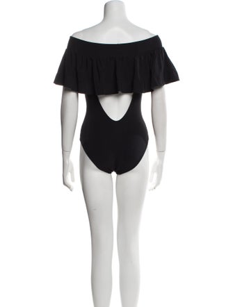 Chiara Boni Cutout Accent One-Piece