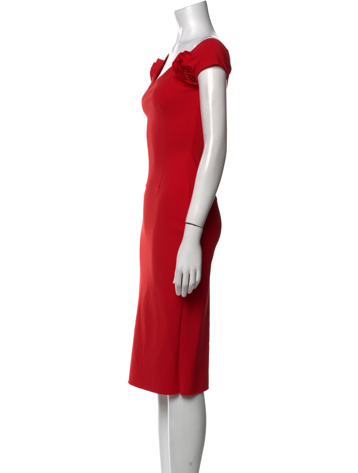 Chiara Boni V-Neck Midi Length Dress w/ Tags