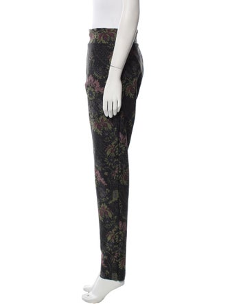 Chiara Boni Floral Print Skinny Leg Pants