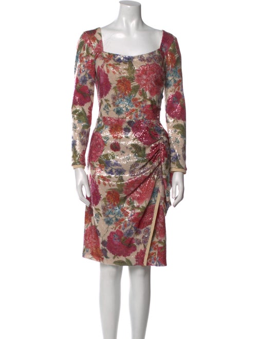 Chiara Boni Printed Knee-Length Dress