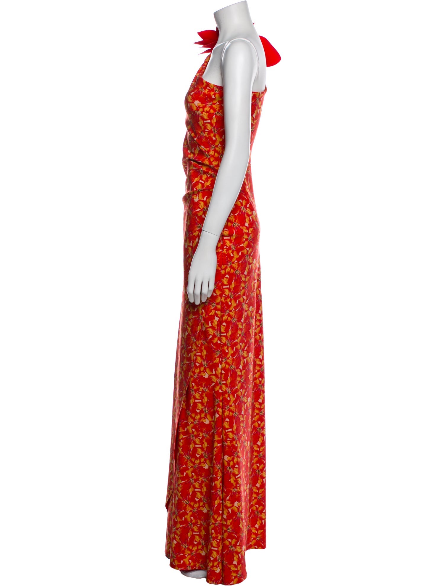 Chiara Boni Floral Print Long Dress