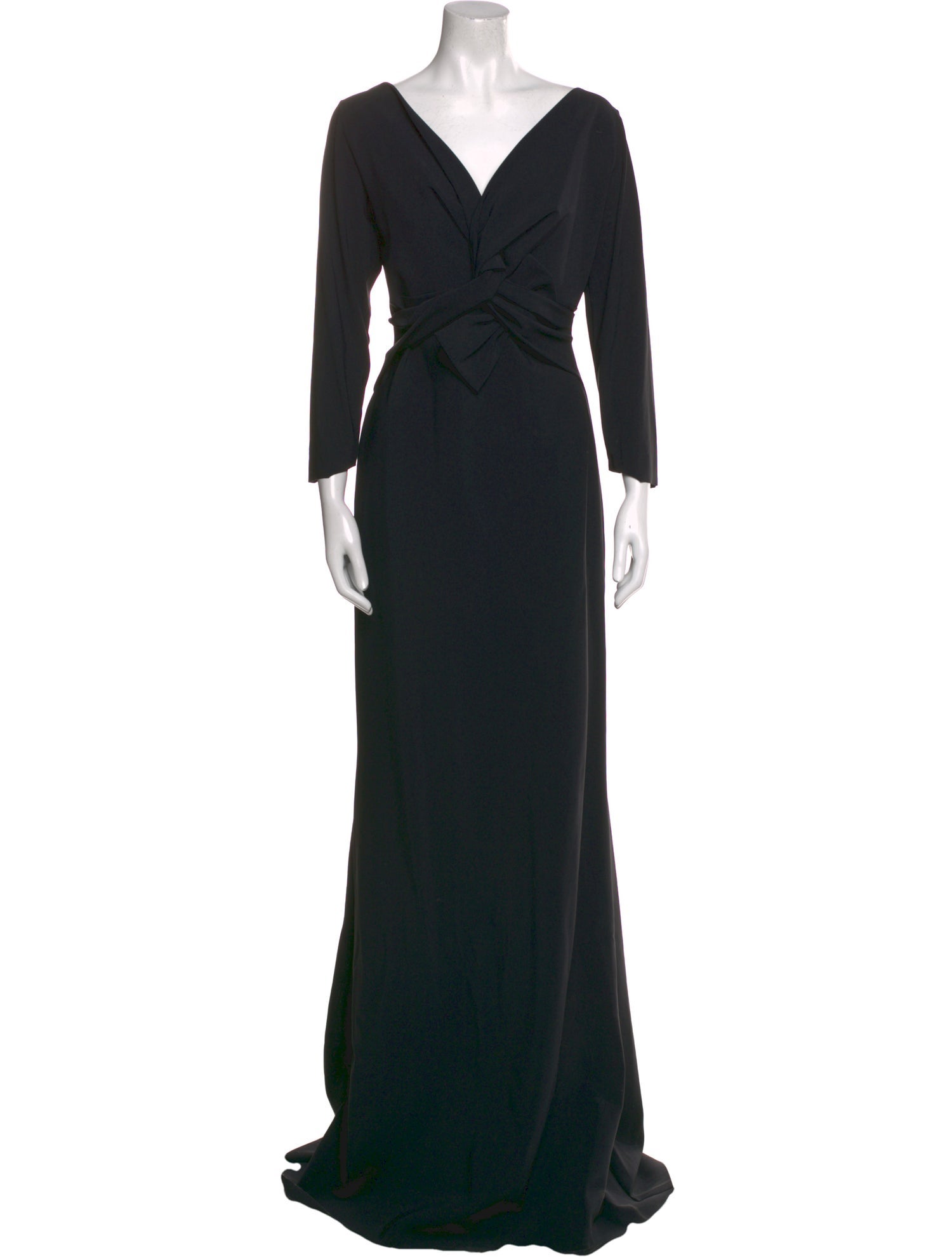 Chiara Boni V-Neck Long Dress