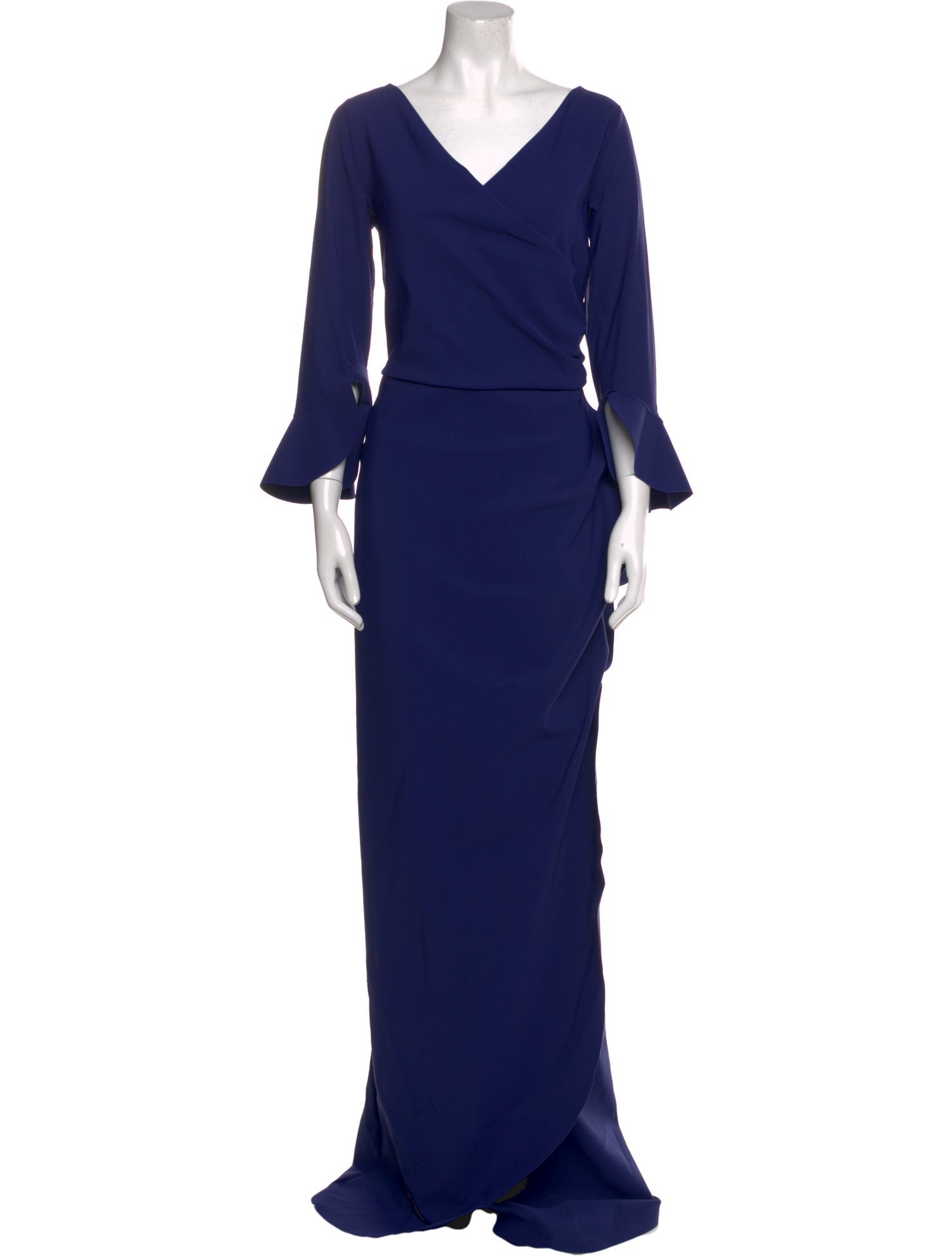 Chiara Boni V-Neck Long Dress w/ Tags