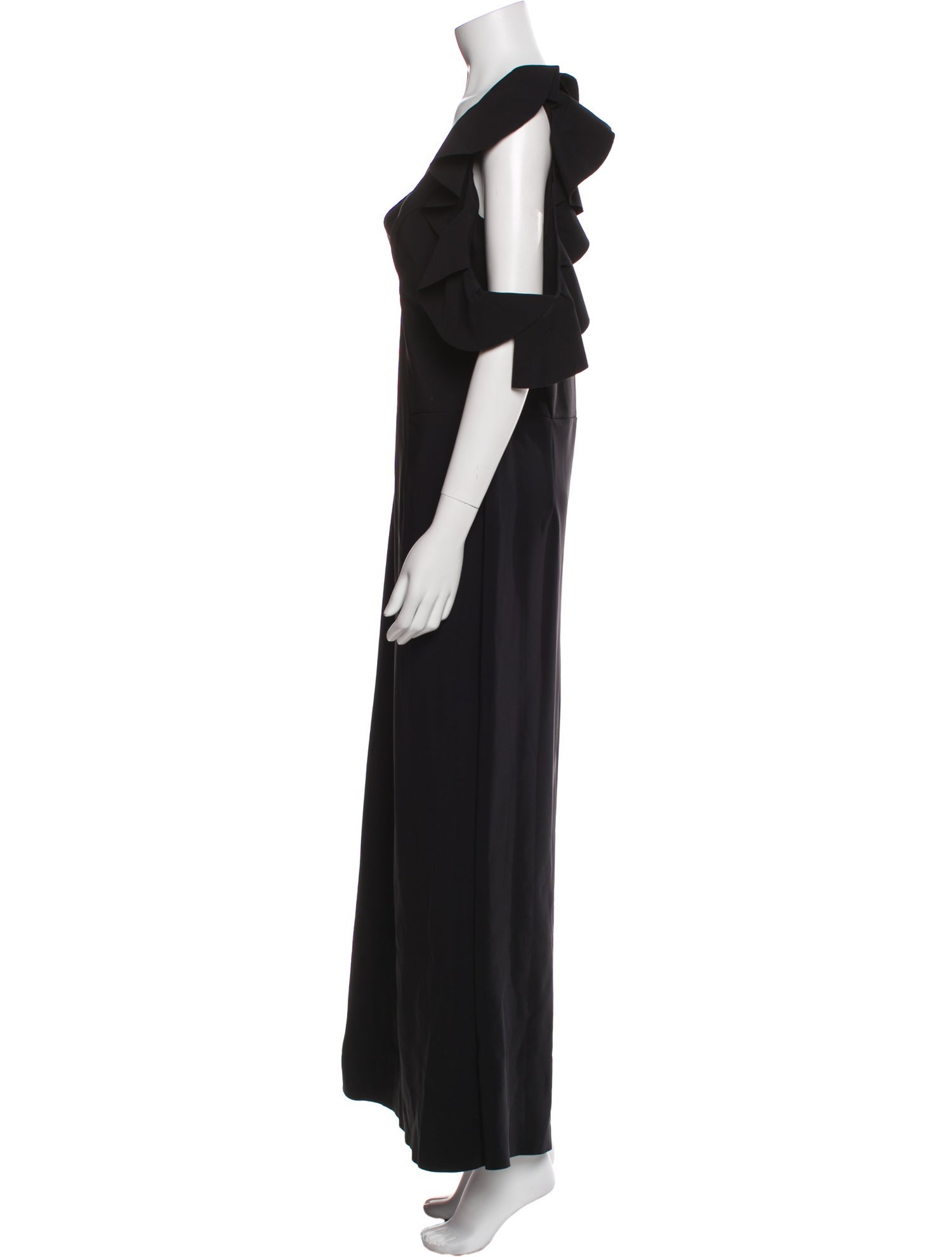 Chiara Boni V-Neck Long Dress
