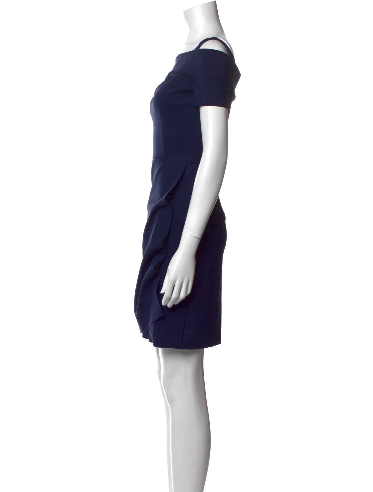 Chiara Boni Square Neckline Mini Dress