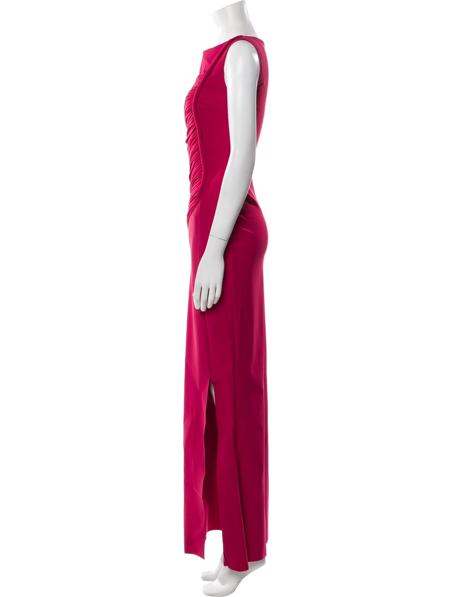 Chiara Boni Bateau Neckline Long Dress