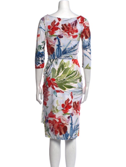 Chiara Boni Floral Print Knee-Length Dress