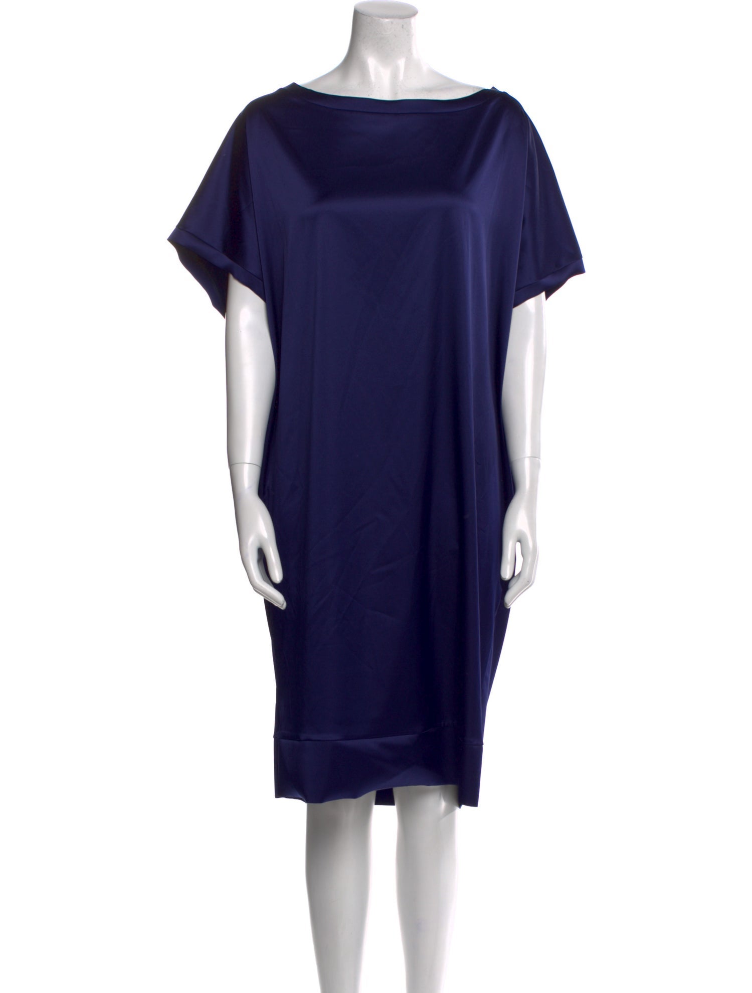 Chiara Boni Bateau Neckline Knee-Length Dress