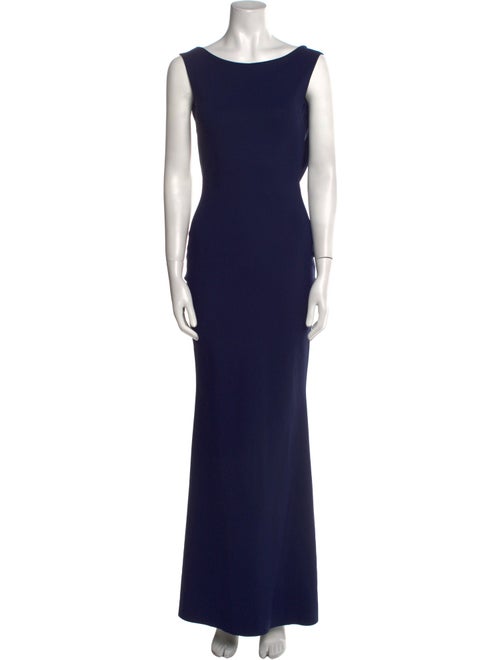 Chiara Boni Bateau Neckline Long Dress