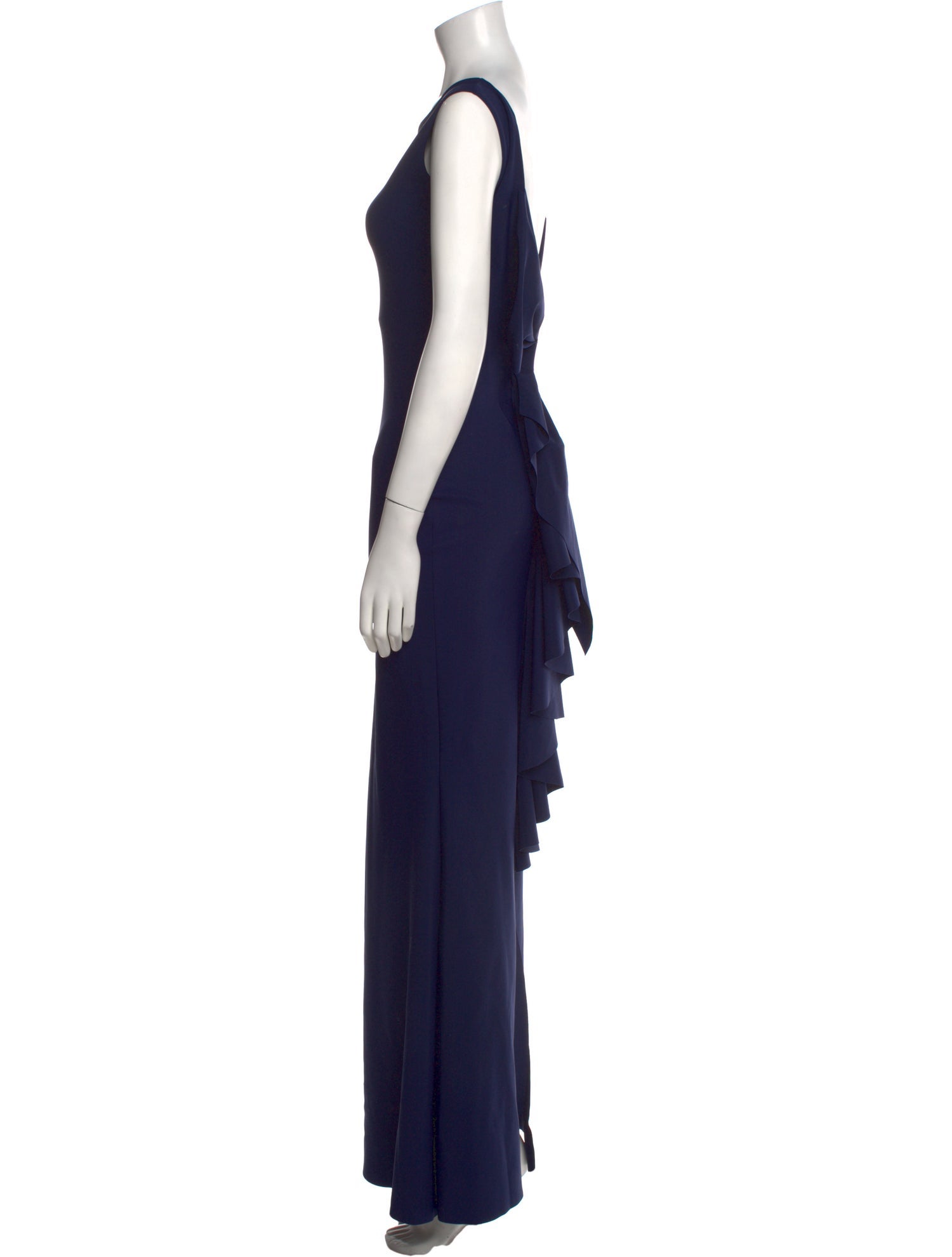 Chiara Boni Bateau Neckline Long Dress