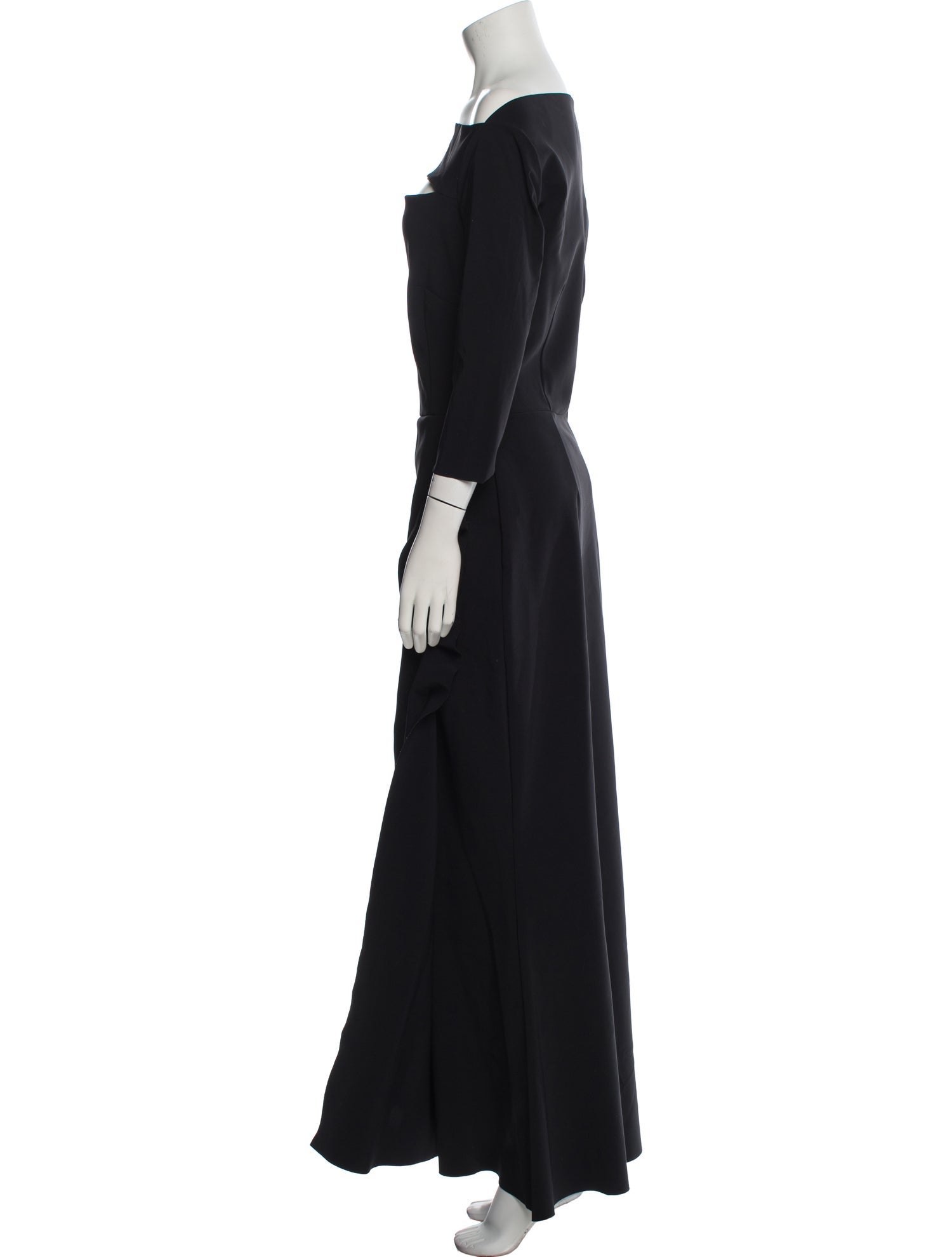 Chiara Boni Off-The-Shoulder Long Dress