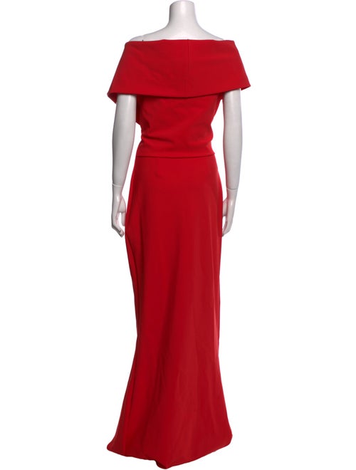 Chiara Boni V-Neck Long Dress