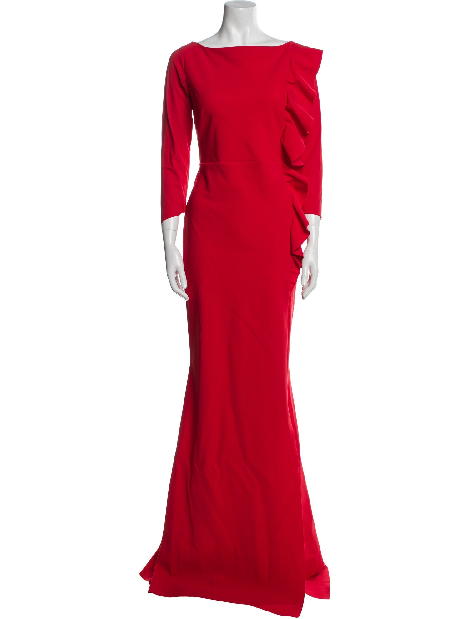 Chiara Boni Bateau Neckline Long Dress
